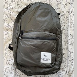 Calvin Klein Performance Green nylon Back Pack